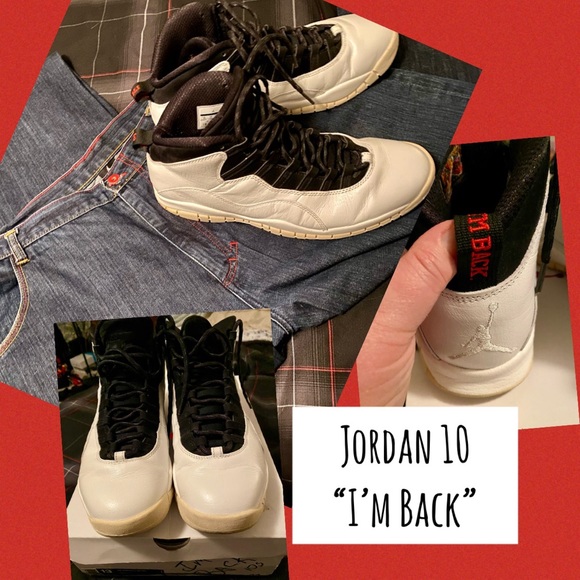 Jordan Other - Jordan 10 “I’m Back” Mens Size 13